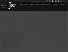 Tablet Screenshot of jossefrance.com